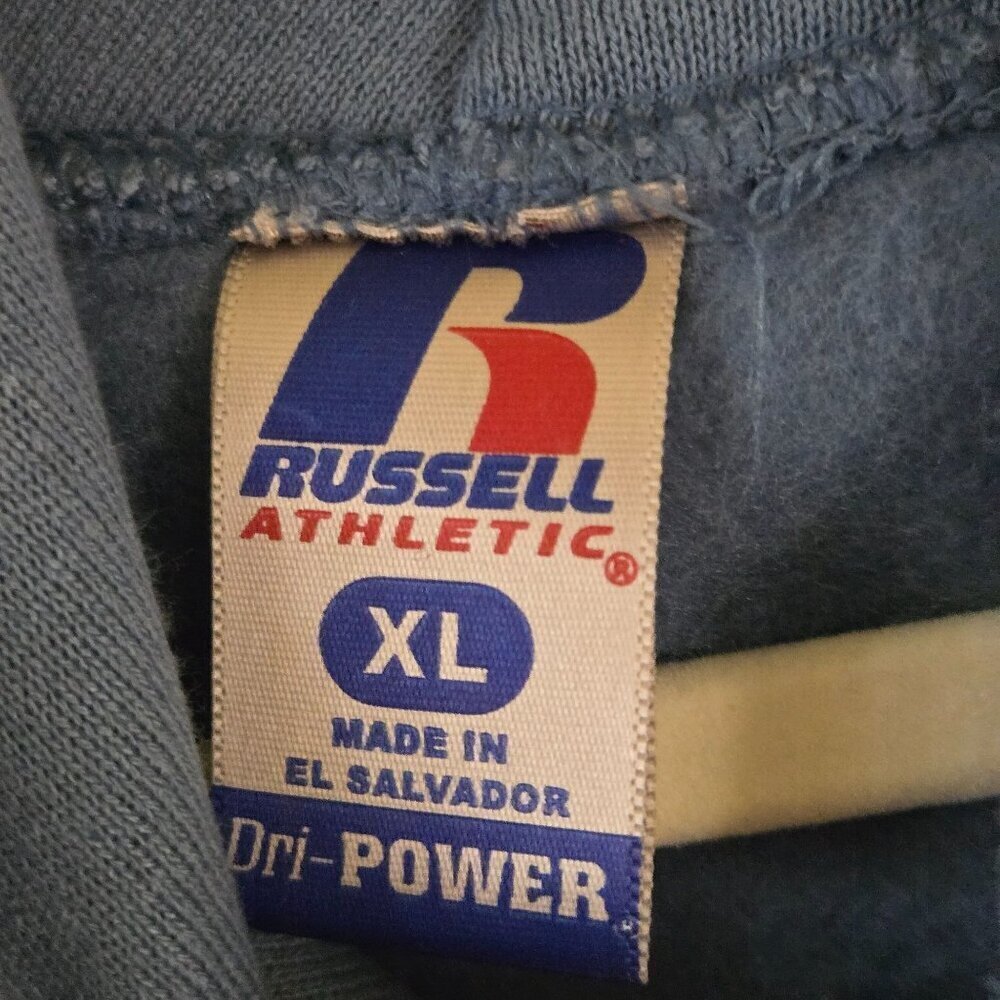 Russell Athletics NWT Cape Cod Mass Dri Power Blue Hoodie Size XL - Picture 7 of 8